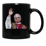 Pope Leo Xiv (6) Black Coffee Mug - Black