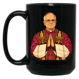 Pope Leo Xiv (8) Black Coffee Mug