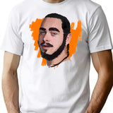 Post Malone Bootleg Graphic T-Shirt - White