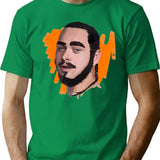 Post Malone Bootleg Graphic T-Shirt - Green