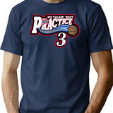 Practice. We Talkin39 Y Copy Bootleg Graphic T-Shirt - Navy
