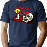 Quick And Dead Bootleg Graphic T-Shirt - Navy