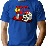 Quick And Dead Bootleg Graphic T-Shirt - Blue
