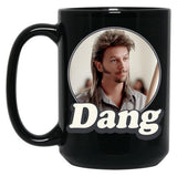 Retro Joe Dirt Dang Gift Men Women Black Coffee Mug