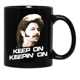 Retro Joe Dirt Keeping On 4Th Of July Men Women Black Coffee Mug - Black