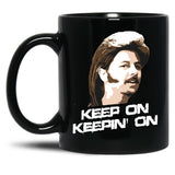 Retro Joe Dirt Keeping On 4Th Of July Men Women Black Coffee Mug
