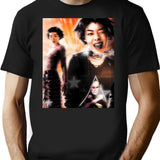 Rina Sawayama Poster Bootleg Graphic T-Shirt - Black