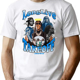 Rip Takeoff Bootleg Graphic T-Shirt - White