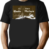 Rko Radio Pictures Intro Screen' T-Shirt - Retro Graphic Tee for Men & Women - Black