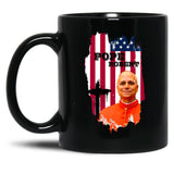 Robert Francis Prevost New Pope Black Coffee Mug