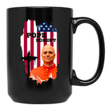 Robert Francis Prevost New Pope Black Coffee Mug - Black