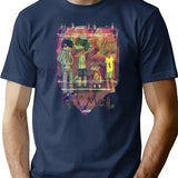 Ru'Mel Bootleg Shirt Bootleg Graphic T-Shirt - Navy