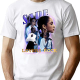 Sade For Fans Bootleg Graphic T-Shirt - White