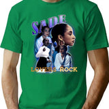 Sade For Fans Bootleg Graphic T-Shirt - Green