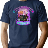 Sattir Gattig Bootleg Graphic T-Shirt - Navy