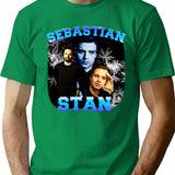 Sebastian Stand Bootleg Graphic T-Shirt - Green