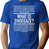 Shoegaze Definition Bootleg Graphic T-Shirt - Blue