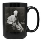 St Pope Leo Xiii Black Coffee Mug - Black
