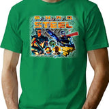 Steel Bootleg Graphic T-Shirt - Green
