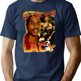 Steve Lacy For Fans Bootleg Graphic T-Shirt - Navy