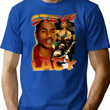 Steve Lacy For Fans Bootleg Graphic T-Shirt - Blue