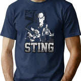 Stinger Bootleg Graphic T-Shirt - Navy
