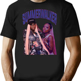Summerwalker Bootleg Graphic T-Shirt - Black