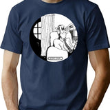 Takrl Side One Label Bootleg Graphic T-Shirt - Navy