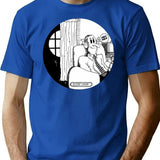 Takrl Side One Label Bootleg Graphic T-Shirt - Blue