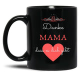 Thank You Mom For Giving You Mother'S Day Gift Black Gift Coffee Mug