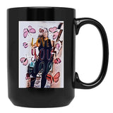 Thanks Mom (1) Black Gift Coffee Mug - Black