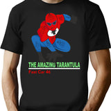 The Amazing Tarantula Bootleg Graphic T-Shirt - Black