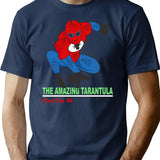 The Amazing Tarantula Bootleg Graphic T-Shirt - Navy