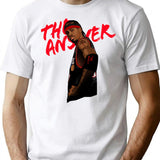The Answer T-Shir Bootleg Graphic T-Shirt - White