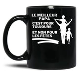 The Best Dad Black Gift Coffee Mug