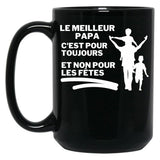 The Best Dad Black Gift Coffee Mug
