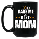 The Best Mom (1) Black Gift Coffee Mug
