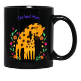 The Best Mom Black Gift Coffee Mug - Black
