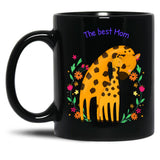 The Best Mom Black Gift Coffee Mug