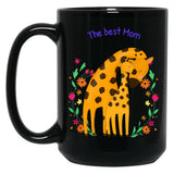 The Best Mom Black Gift Coffee Mug