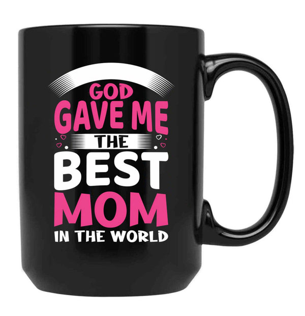 The Best Mother Day Black Gift Coffee Mug - Black