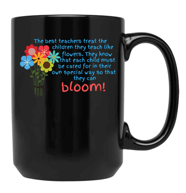 The Best Teachers - Gifts For Teachers Black Gift Coffee Mug - Black