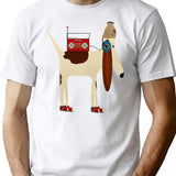 The Bootleg Beagle Bootleg Graphic T-Shirt - White
