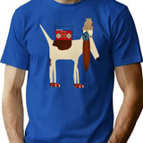 The Bootleg Beagle Bootleg Graphic T-Shirt - Blue