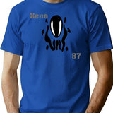 The Bootleg Xenomorph Bootleg Graphic T-Shirt - Blue
