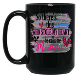 The Boy Who Stole My Heart Black Gift Coffee Mug