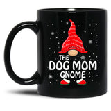 The Dog Mom Gnome Matching Family Group Christmas Pajama Black Gift Coffee Mug