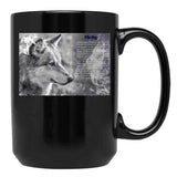 The Dog Black Gift Coffee Mug - Black