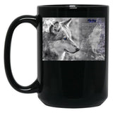 The Dog Black Gift Coffee Mug