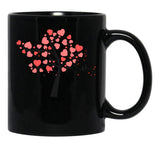 The Love Tree Black Gift Coffee Mug - Black
